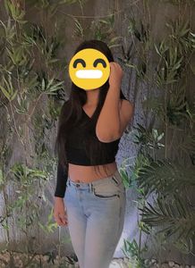 Black Fitted Top