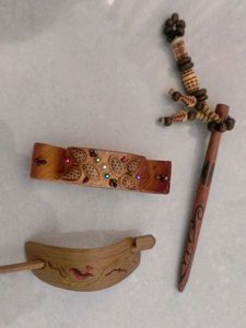 Wooden Hair Clip