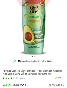 Hair And Care Sampoo