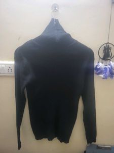 Denison Ribbed Neck Sweater
