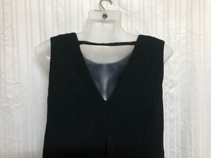 Mango Black Midi Dress