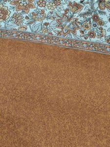 Mustard Color Art Silk Saree With Floral Borders