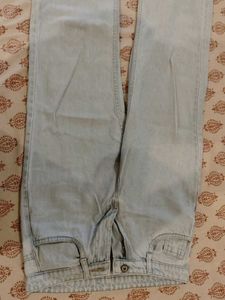 Light Wash Wide Leg Jeans