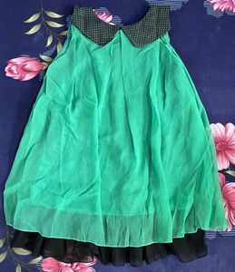 Green Polka Dot Dress