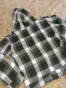 Hoodie Zipper Crop Jacket For Women 🖤💅✨