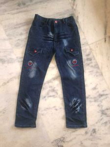 Denim Vest &amp; Jeans Set