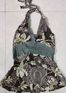 y2k halter neck top