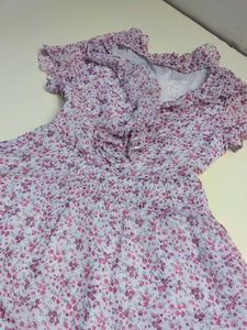 Cutesy Floral Print Dress