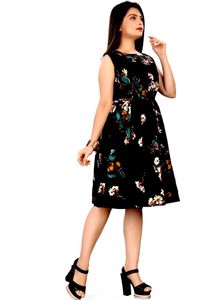 Fit & Flare Floral Mini Dress👗