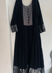 Elegant Black Anarkali