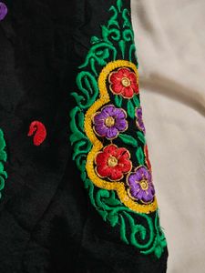 Embroidery Beautiful Party Daily Wear Saree