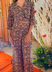 Floral Two-Piece Co-ord Set