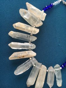 Natural Crystal Quartz Necklace