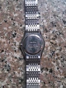 Stylish Watch - Silver and Gold Tone
