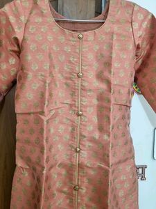 Elegant Peach Kurta