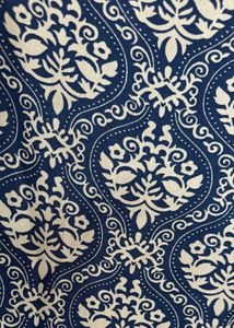 Purse &amp; Blue And White Floral Design Palazz