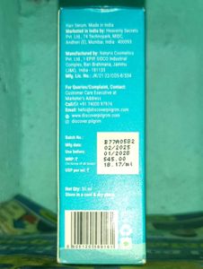 Pilgrim Hair growth Serum