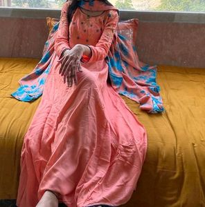 Floor Touch Kurta Duppata