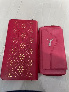 Combo Of Two Red Purse