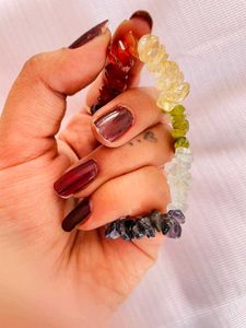 Seven Chakra Chips Bracelet