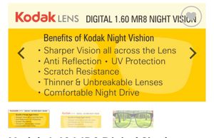 Eyeglasses With Kotak Lenses - Read Description