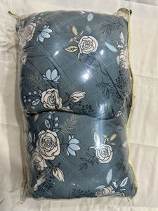 Beautiful Double Bedsheet With Cushions