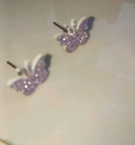 Pinteresty Inspired Lavender 🪻 STUDS BUTTERFLY 🦋