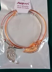 Golden And Silver Stone Bracelet