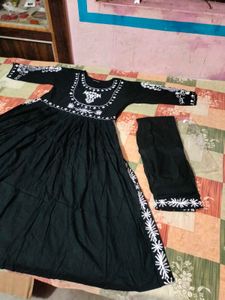 Elegant Embroidered Kurta Set