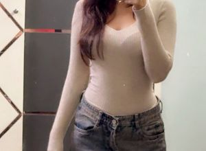 Beige Long Sleeves Top