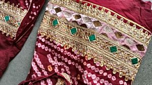 Bandhej Rajputi Dress