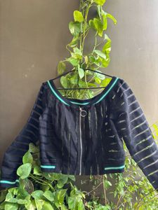 MADAME Bomber Jacket, Offshoulder