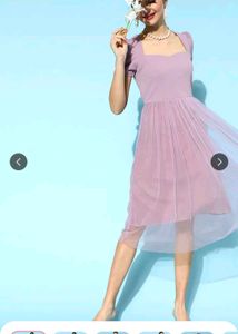 Lavender aesthetic dress