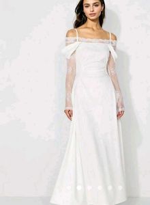 Savana White Lace Princess Dress