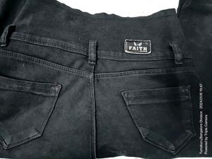 High Waist Black Jeans Girls