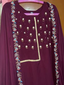 Embroidered Kurta &amp; Dupatta