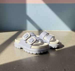 Lilac Platform Sandals