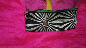 Pink Readymade Saree Blouse