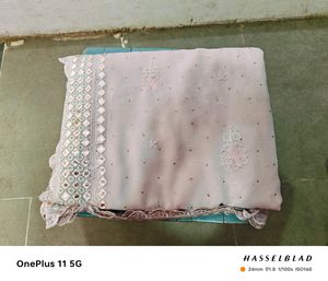 Work Heavy Saree With Siroski