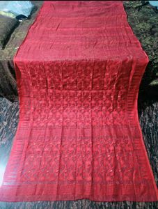 Elegant Red jamdhani Saree