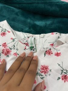 Floral Print Mini Dress