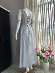 Grey Fully Sequined Gown