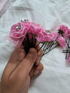 15 Pieces Pink Color Joora Pin