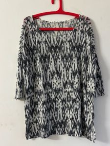 Patterned Tunic Top | Purchased from Thailand