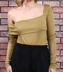 Stylish Long Sleeve Bodysuit Top