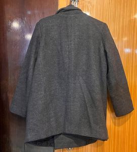 Grey Premium Blazer Style Coat