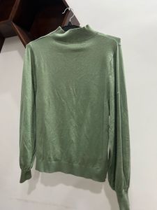 Green Knit Turtleneck