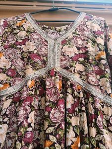 Floral Print Ethnic NyraKurti