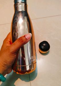 Copper Golden Thermostat Hot Cold Water Bottle
