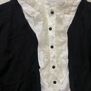 Vintage Ruffled Top